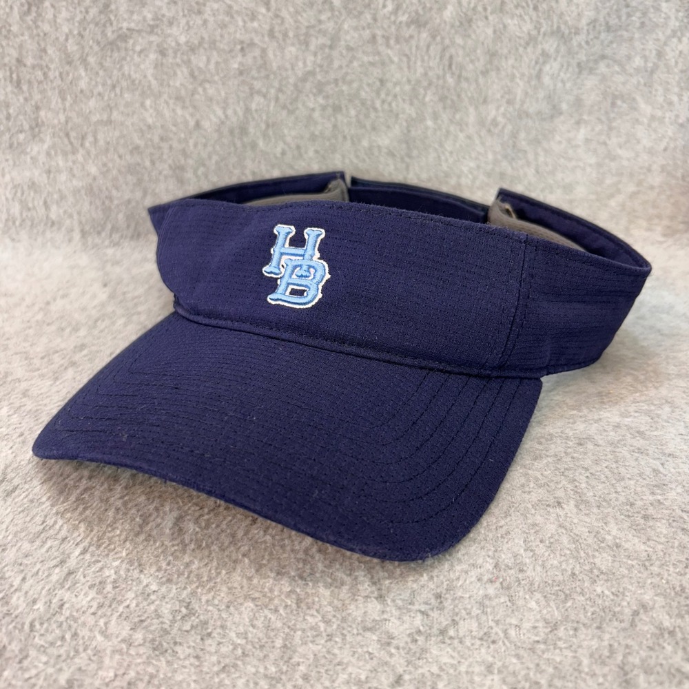 Har-Ber HB Logo Mens Navy Under Armour Golf Visor Wildcats High‎ School OSFM